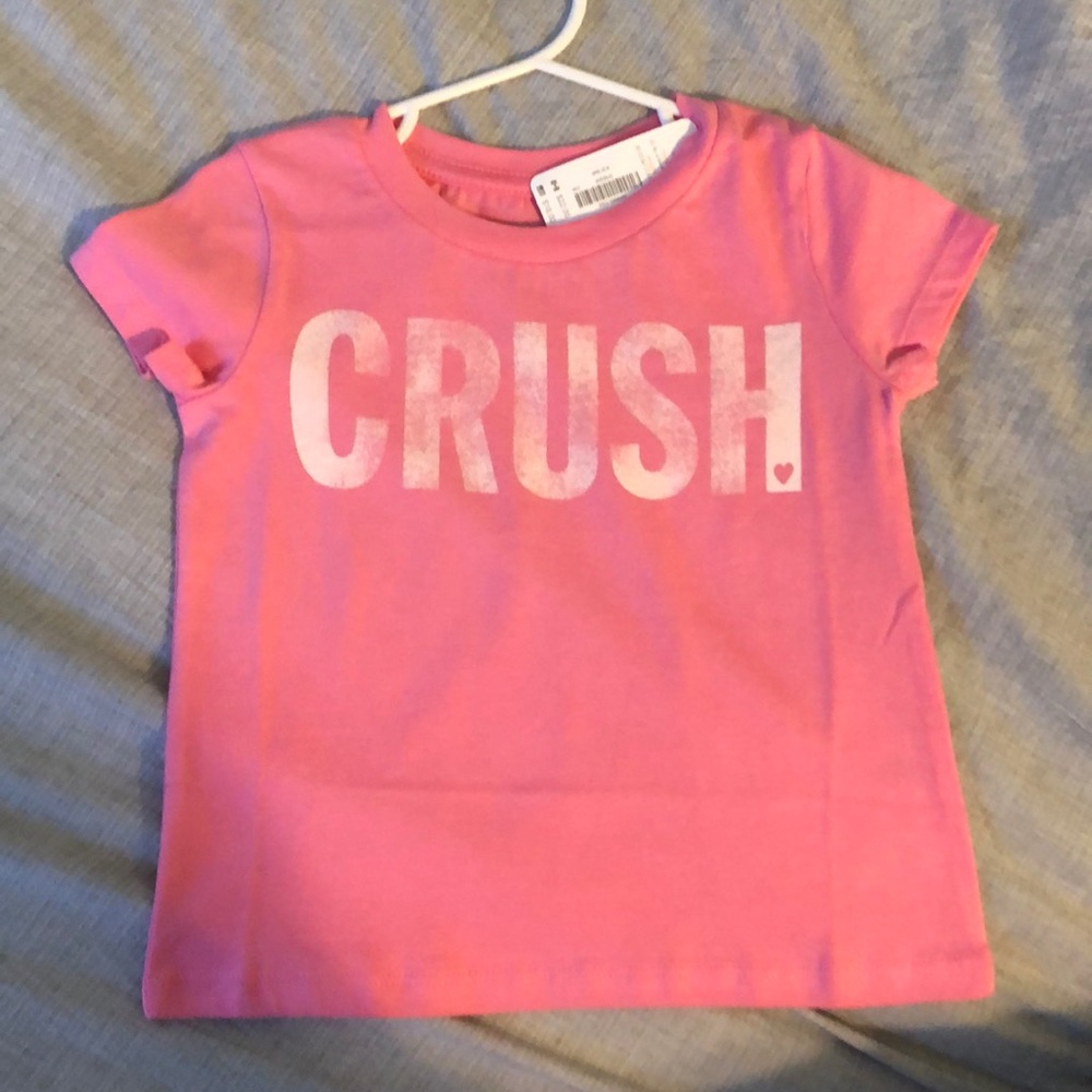 Gymboree pink Crush shirt 2T NWT